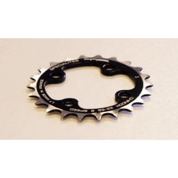 TA Specialties kettingblad 22 tanden 4 arm ATB zwart boutsteek 58mm passend XT/LX