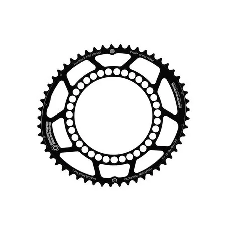 Rotor Q-Rings Kettingblad 53T zwart BCD130x5 - Buitenblad