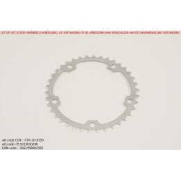 Kettingblad 40T Shimano Binnenblad BCD130 zilver Alize - TA-Specialities