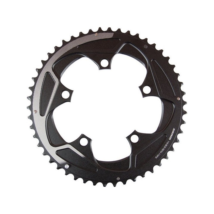 Kettingblad SRAM Rival22 Compact 50T Race 2-Pin 11Sp BCD110 Zwart/Zilver