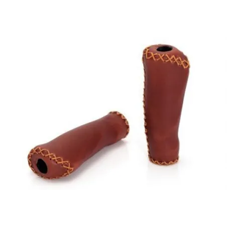 XLC Handvat Retro 138/92mm PVC - bruin