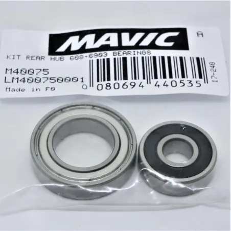 wiellagerset achterwiel Mavic  Crossride, Crossland, Crossmax, Crossmax XL, Ksyrium, Helium. M40075
