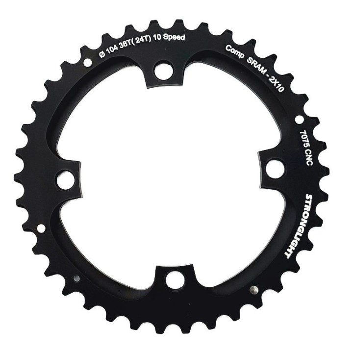 kettingblad 38T SRAM X0  2x10 - Stronglight