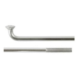 Spaken DT-Swiss Competition gebogen 256mm 2mmØ DB zilver 18st