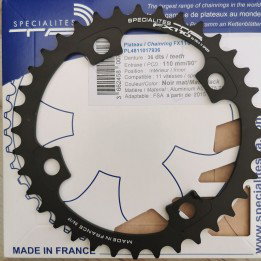kettingblad 36T voor FSA Gossamer ABS, SLK light ABS, K-Force light ABS, FX110 TA Specialities