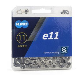 11 speed ketting KMC e11 E-Bike 11/128 Zilver 122 Schakels