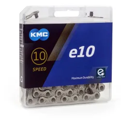 KMC ketting 1/2-11/128 122 schakels 10 speed E10 zilver E-bike