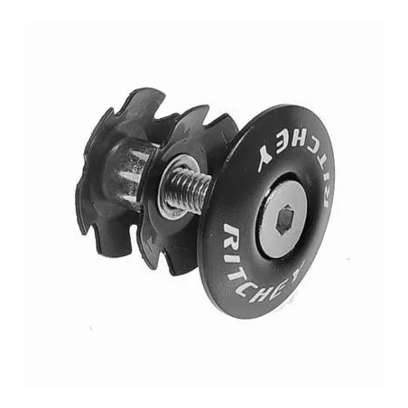 Ritchey Ster & Kap Alloy 1-1/8"inch zwart