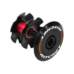 Ritchey Ster & Kap Superlogic Alloy 1-1/8"inch zwart