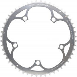 Kettingblad 50T voor 9/10 speed Campagnolo Buitenblad BCD135 zilver Vento - TA-Specilaities