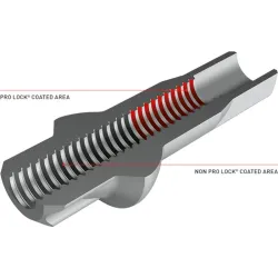 spaaknippel zilver DT Swiss Pro Lock met Squorx Pro kop 2mm spaak lengte 15mm