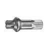 spaaknippel zilver DT Swiss Pro Lock met Squorx Pro kop 2mm spaak lengte 15mm