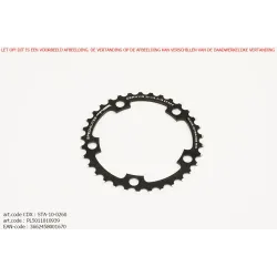Kettingblad 39t Shimano / Sram / FSA Binnenblad BCD110 zwart Zephyr - TA-Specialities