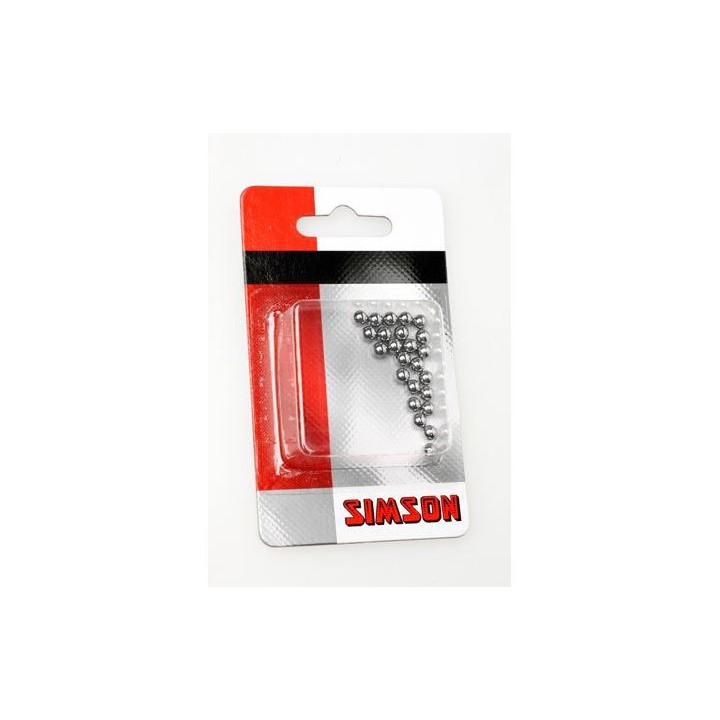 Simson Kogels 3/16" 24st - 020910