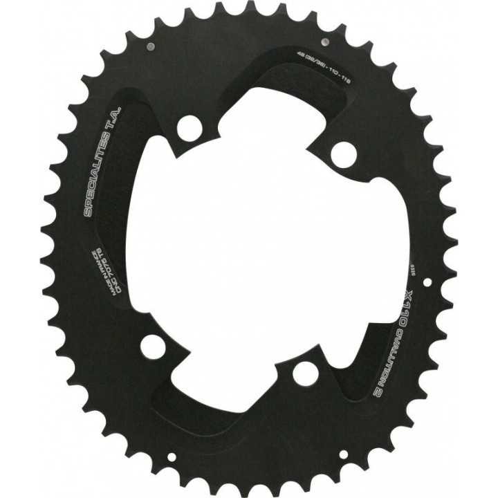 Ovaal Kettingblad 48T voor Shimano 1x/2x 11/12 sp R8000 R9000 6800 R7000 - TA-Specialities