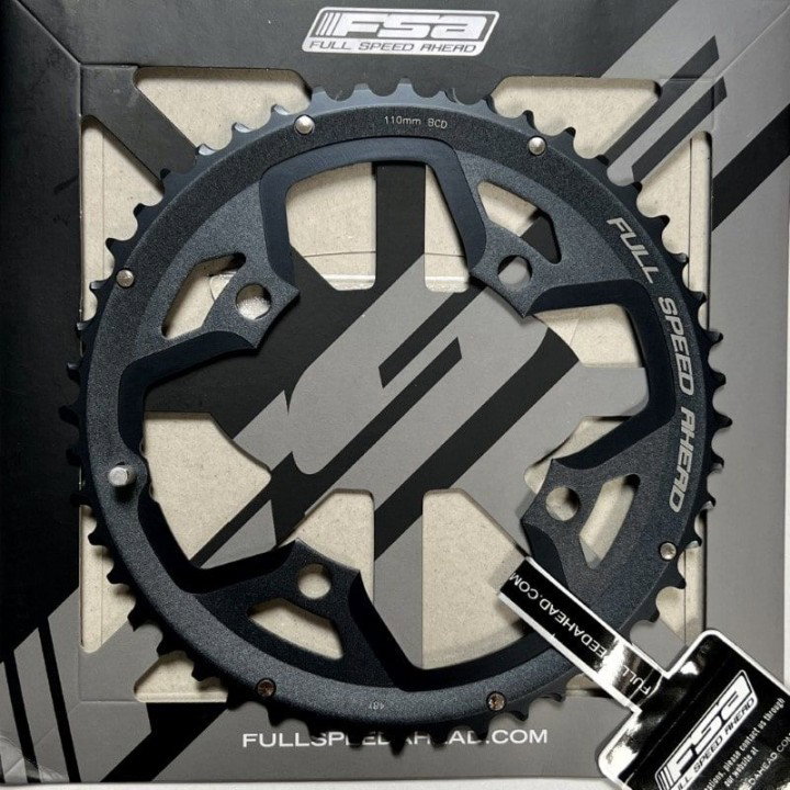 FSA kettingblad 48T Gossamer Pro ABS BCD 110 SB grijs WB635