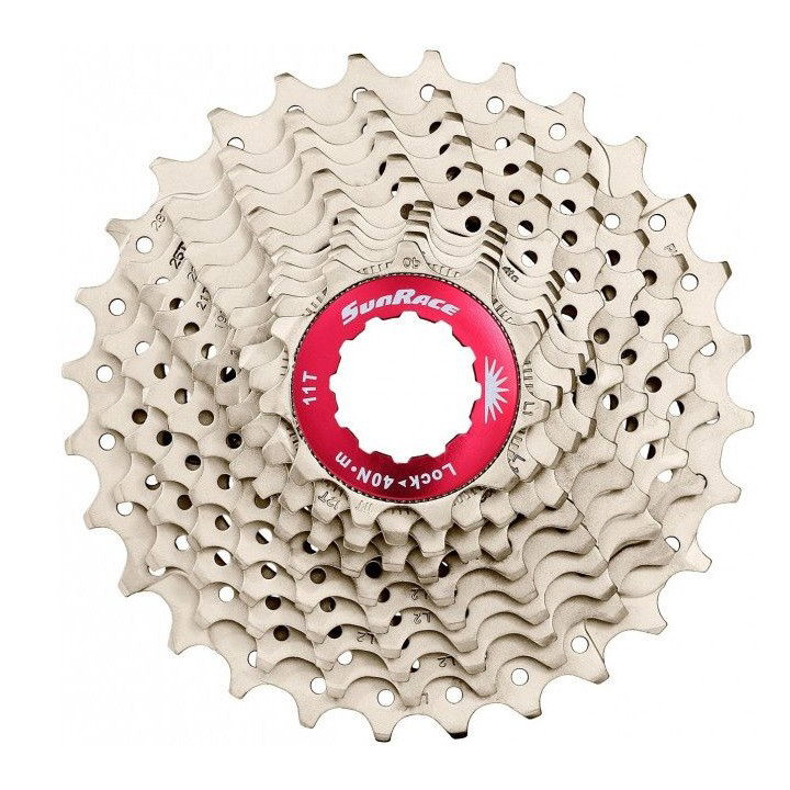 Cassette 11 speed 11-25T Shimano passing: SunRace CSRX1