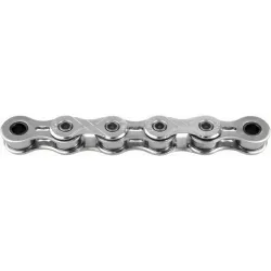 zilverkleurige KMC X101 ketting 1 speed ketting speciaal ontworpen voor Ebikes,  stadsfietsen,  baanfietsen, BMX,  Fixie