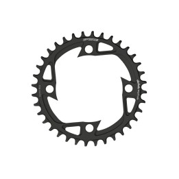 kettingblad e-bike 38T staal BCD104 matt zwart (FSA 380-00365004250)