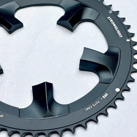 Kettingblad 52T BCD110 zwart voor Shimano Dura Ace/ Ultegra by Stronglight