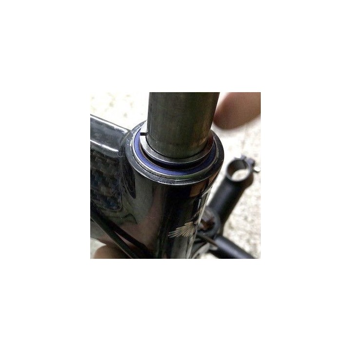 vork balhoofd compressie ring 1 1/8" 36gr 5.8mm hoog zilverkleurig Elvedes