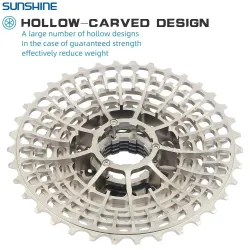 12 speed cassette 11-32 Shimano HG passing | Sunshine