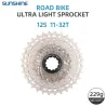 12 speed cassette 11-32 Shimano HG passing | Sunshine vooraanzicht
