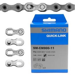 Shimano Kettingschakels SM-CN900 voor HG-X11 en HG-EV Kettingen 11 speed set 2 stuks
