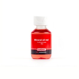 Minerale olie rood voor schijfremmen 100ml Elvedes