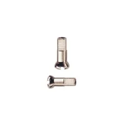 spaaknippel 2.34 mm x 14.5 mm, voor spaak 13, vernikkeld messing, DT-Swiss