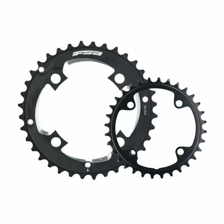 kettingblad 38T BCD96 zwart 10/11 speed FSA WB387 380-0189004050 - II