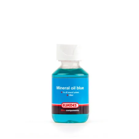 Olie hydraulische remsystemen mineraalolie blauw Shimano Magura 100ml Elvedes