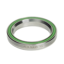 Balhoofdlager 41x30.2x6.5 (36x45º)  ACB3645 CC Stainless (Enduro)