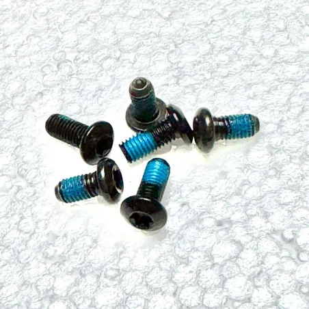 bouten, schroeven M5x12 (6 stuks) voor montage disc / remschijf / bidonhouder