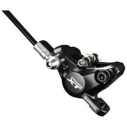 remklauw Shimano XT M8100 met leiding en montage materiaal.